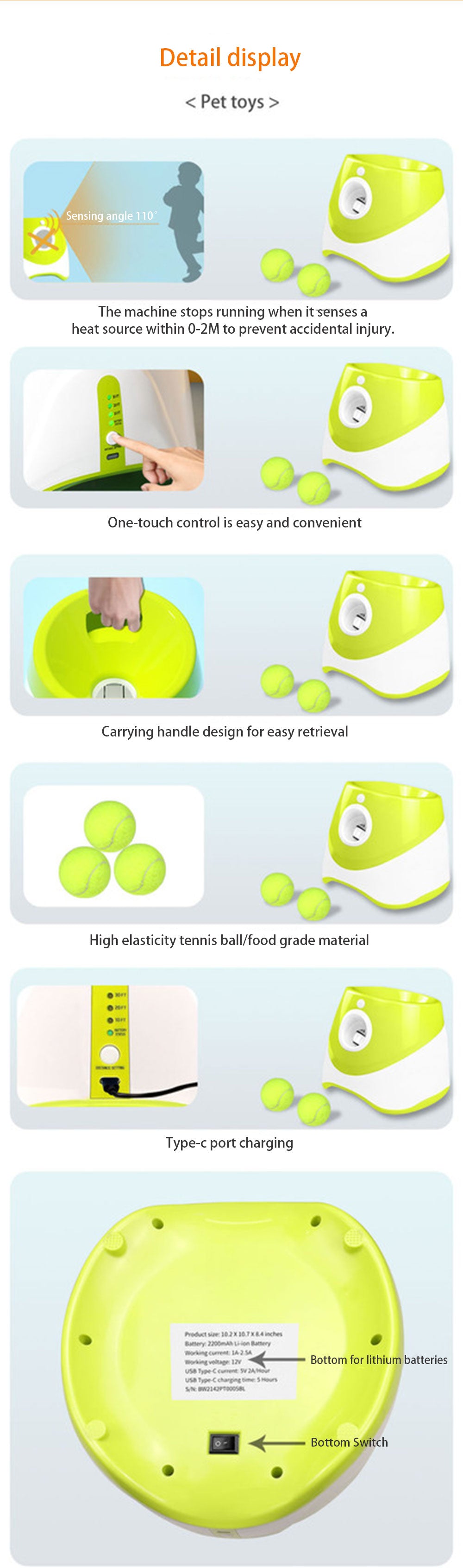 Macchina Lancia Palline Automatica per Cani