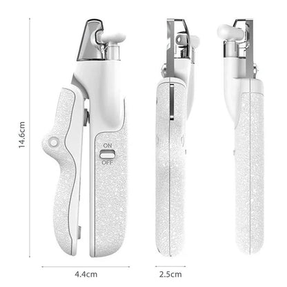 Pet Nail Clippers with LED Light – Professional Grooming Tool for Dogs &amp; Cats