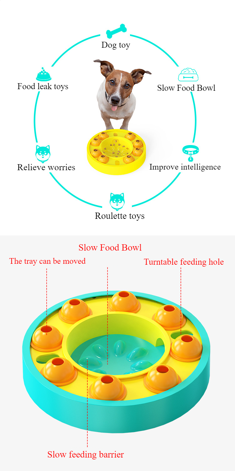 Ciotola Interattiva Lenta Alimentazione