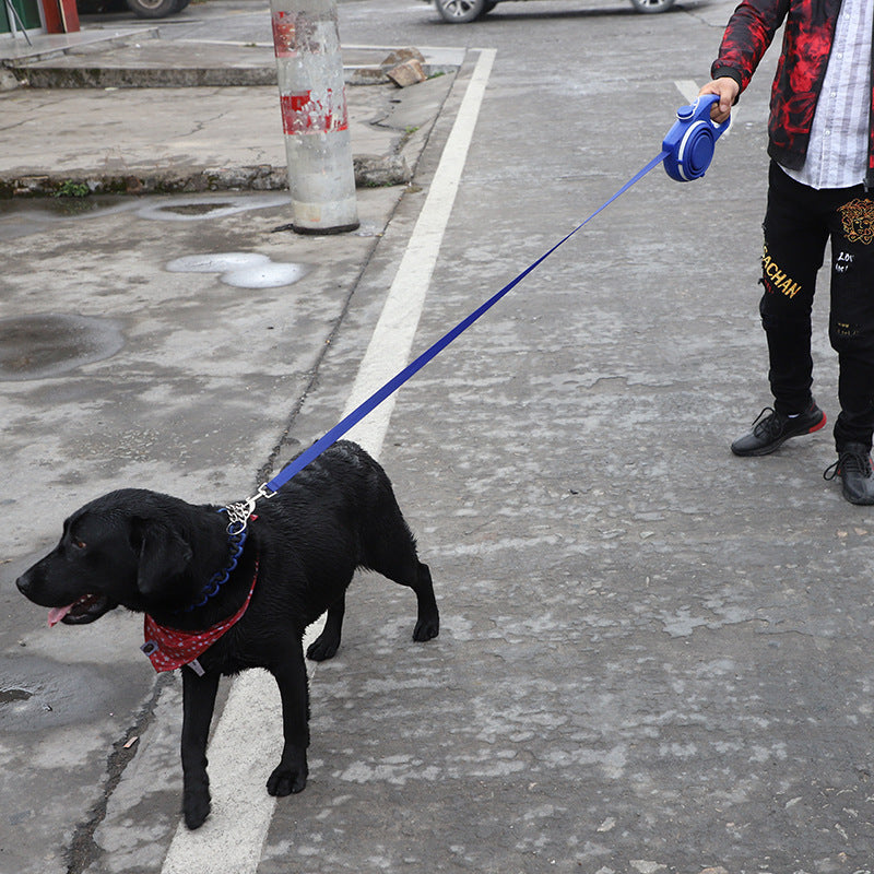 Guinzaglio con Borraccia e Ciotola Integrata per Cani