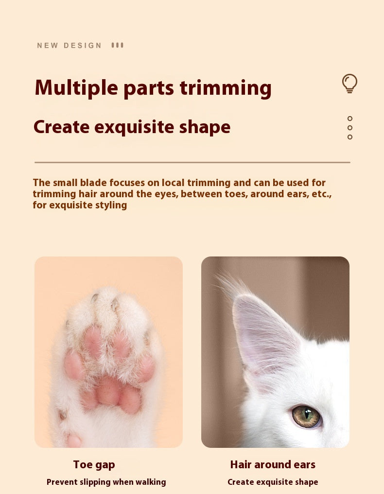 Tagliapeli per Zampe con LED