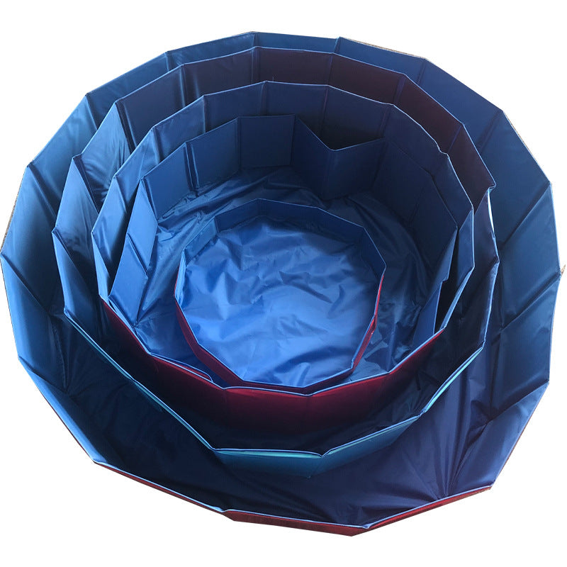 Piscina Pieghevole per Cani di Taglia Grande