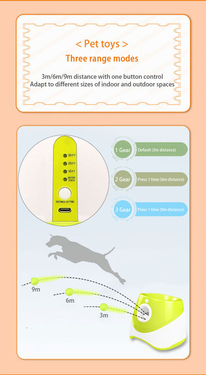 Macchina Lancia Palline Automatica per Cani